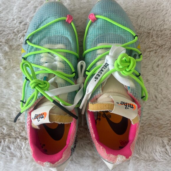 Nike Womens Vapor Street x Off-White in "Polarized Blue" size 7.5 - Picture 6 of 8